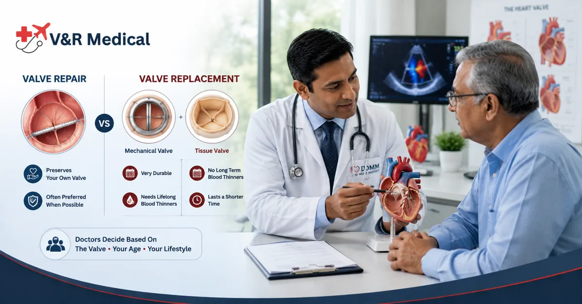 Heart Valve Replacement vs Repair: How Doctors Decide