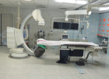 Siemens cardiac cath lab at DDMM Heart Institute, Nadiad, India